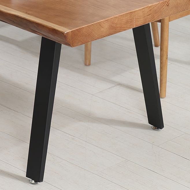 Industrial 1/2/5/7/9 Pieces Dining Set Solid Wood Dining Table with Chairs Clearhalo 'Dining Room Sets' 'Dining Tables & Seating' 'dining_room_set' 'furn' 'furn_dining_room_set' 'Furniture' 'furniture_dining_room_set' 'Kitchen & Dining Furniture' 'kitchen&dining_furn' 'kitchen' 1200x1200_8f957ae5-1dd2-4826-aed0-24a5227c8ff1