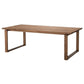 Glam Solid Wood Brown Dining Table Rectangle Shape Standard Dining Table for Kitchen Clearhalo ' dining_table' 'Dining Tables & Seating' 'Dining Tables' 'furn' 'furn_dining_table' 'Furniture' 'furniture_dining_table' 'Kitchen & Dining Furniture' 'kitchen&dining_furn' 'kitchen' 'kitchen_dining_table' 1200x1200_8f982e9c-3018-4eba-b44d-b9e4c79f3931