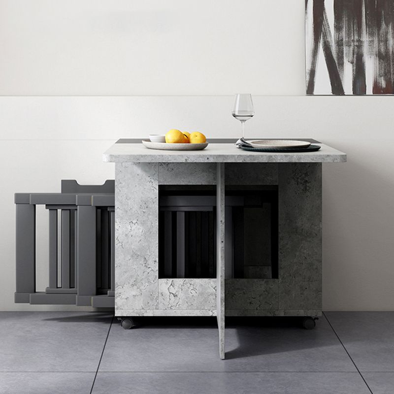 Foldable Artificial Rectangle Wooden Table Extendable Table with Storage(only table) Clearhalo ' dining_table' 'Dining Tables & Seating' 'Dining Tables' 'furn' 'furn_dining_table' 'Furniture' 'furniture_dining_table' 'Kitchen & Dining Furniture' 'kitchen&dining_furn' 'kitchen' 'kitchen_dining_table' 1200x1200_8f9a46cb-f47e-4efa-919b-22b16d0c87c1