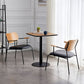 Modern Indoor-Outdoor Chair Metal Open Back Dining Side Chair with Arm Clearhalo ' kitchen&dining_furn' 'Dining Chairs' 'Dining Tables & Seating' 'dining_chair' 'furn' 'furn_dining_chair' 'Furniture' 'furniture_dining_chair' 'Kitchen & Dining Furniture' 'kitchen' 1200x1200_8f9b1819-bb83-4ceb-8d83-80da2fc47568