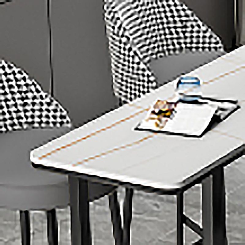 Table de pub rectangulaire de 41 pouces, hauteur de bar industrielle, pour l'extérieur