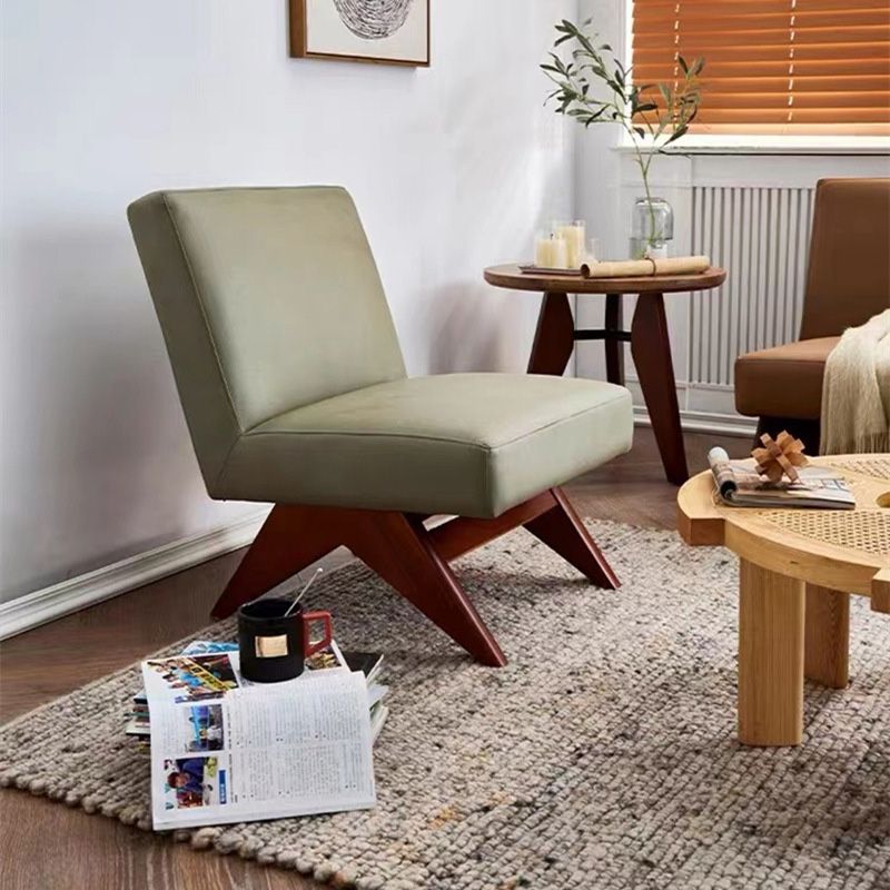 Mid-century Modern Slipper Chair Living Room Fino Accent Chair Clearhalo 'Accent Chairs' 'accent_chairs' 'Chairs & Seating' 'furn' 'furn_accent_chairs' 'Furniture' 'Living Room Furniture' 1200x1200_8f9e6c75-cf01-46eb-8a0b-6d02ab9a61fe