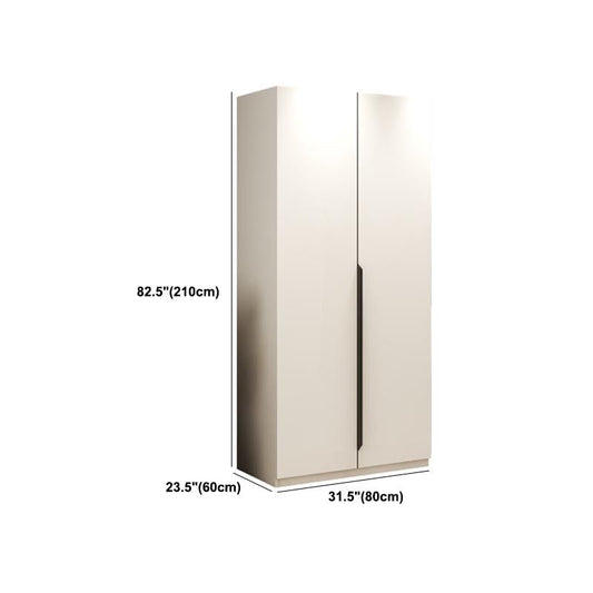 Manufactured Wood White Storage Cabinet Modern Style Cabinet for Bedroom