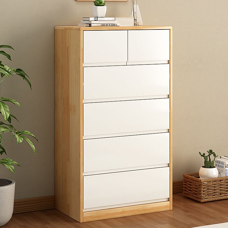 Ultra Modern Lingerie Chest Rubber Wood Storage Chest Dresser for Bedroom Clearhalo 'Bedroom Furniture' 'Dressers & Chests' 'dressers_chests' 'furn' 'furn_dressers_chests' 'Furniture' 1200x1200_8f9fae28-e828-4f44-b706-9f596aeaa972