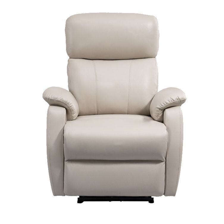 Contemporary Leather Recliner 32.7" Wide Standard Recliner with Footrest Clearhalo 'Chairs & Seating' 'furn' 'furn_recliners' 'Furniture' 'Living Room Furniture' 'Recliners' 1200x1200_8fa0af90-1214-441a-9b18-c9ef40bb878e