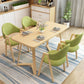 Fixed Contemporary Solid Wood Dining Room Set with Rectangle Shape Dining Set for Restaurant Clearhalo 'Dining Room Sets' 'Dining Tables & Seating' 'dining_room_set' 'furn' 'furn_dining_room_set' 'Furniture' 'furniture_dining_room_set' 'Kitchen & Dining Furniture' 'kitchen&dining_furn' 'kitchen' 1200x1200_8fa2cdb8-4016-4d5b-8576-5e28d36f3b46