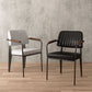 Industrial Kitchen Dining Side Chair Open Back Dining Arm Chair Clearhalo 'Dining Chairs' 'Dining Tables & Seating' 'dining_chair' 'furn' 'furn_dining_chair' 'Furniture' 'Kitchen & Dining Furniture' 1200x1200_8fa2e372-8160-443d-bfca-3e70a85088a3