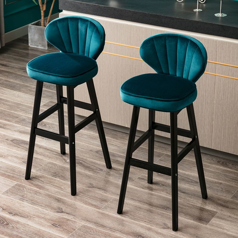 Scandinavian Style Bar-stool Rectangle Seat Single Counter Stool for Kitchen Bar Clearhalo 'Bar Furniture' 'Bar Stools' 'bar_stools' 'furn' 'furn_bar_stools' 'furniture_bar_stools' 'Kitchen & Dining Furniture' 'kitchen&dining_furn' 'kitchen' 'kitchen_furn' Furniture' 1200x1200_8fa7f8ca-d080-4472-9f45-2bd52fe836fb