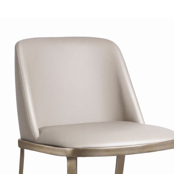 Glam Backrest Armless Counter Stool Iron Bar Stool with Cushion for Cafe Clearhalo 'Bar Furniture' 'Bar Stools' 'bar_stools' 'furn' 'furn_bar_stools' 'Furniture' 'Kitchen & Dining Furniture' 1200x1200_8fa81e1d-04bf-4ed4-9763-c6e54e1ebed5