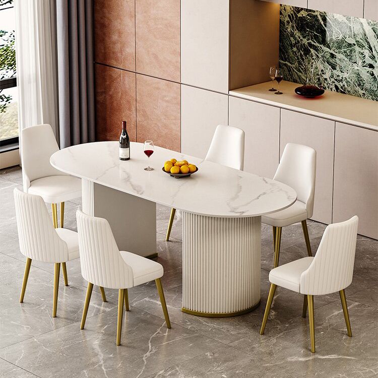 Glam 1/2/4/5/7 Pieces Table and Chair Set White Dining Table with Chairs Clearhalo 'Dining Room Sets' 'Dining Tables & Seating' 'dining_room_set' 'furn' 'furn_dining_room_set' 'Furniture' 'furniture_dining_room_set' 'Kitchen & Dining Furniture' 'kitchen&dining_furn' 'kitchen' 1200x1200_8fa8cc47-cabc-4858-8629-ae72aaadba93