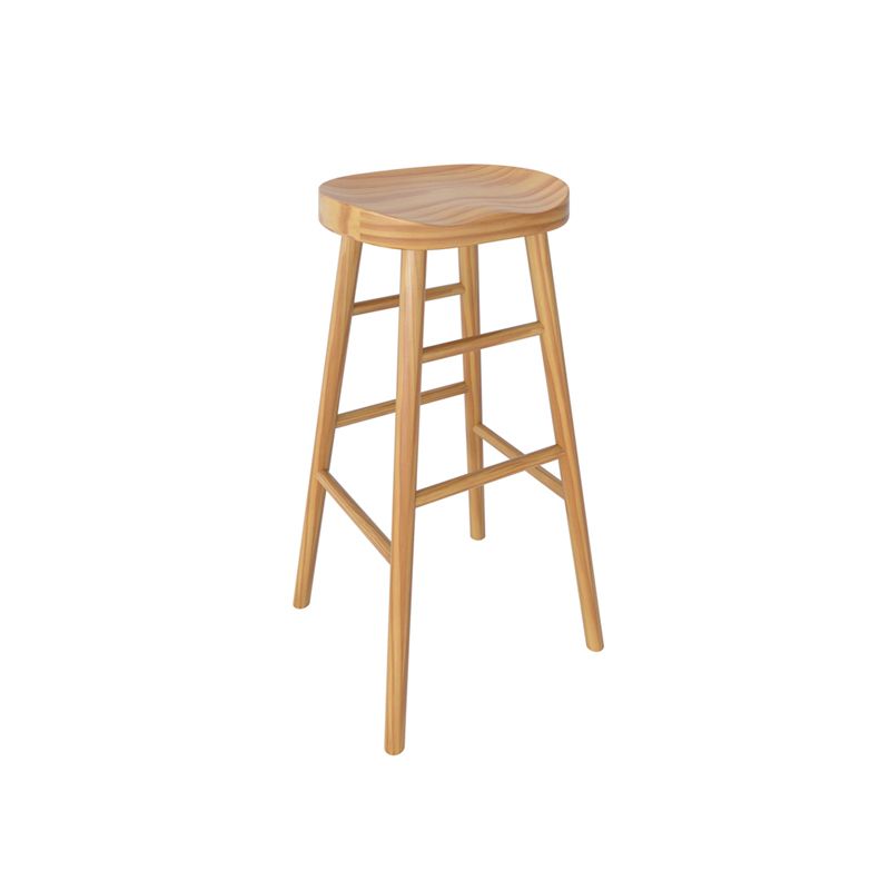 Set di banconi rettangolo moderno 1/3 pezzi set di barra a barre in legno massiccio