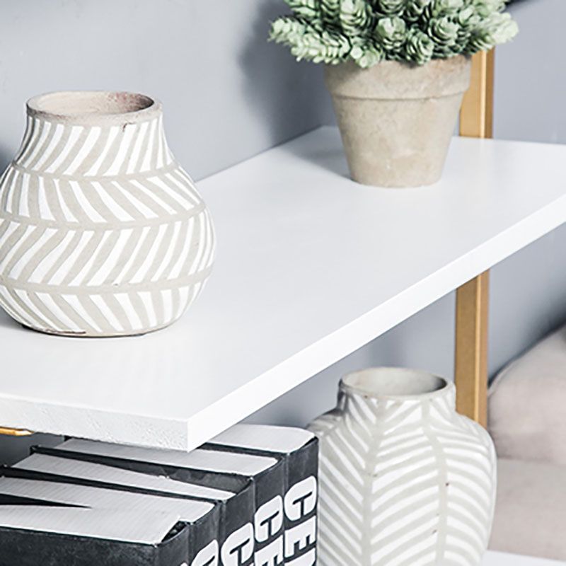 Industrial Wall Unit Bookshelf Metal Frame Solid Wood Shelf Bookshelf Clearhalo 'Bookcases' 'Furniture' 'furniture_bookcases' 'kitchen' 'kitchen_bookcases' 'Living Room Furniture' 'Office Furniture' 1200x1200_8fab7e9a-351b-4b2c-ba3c-1a715f846d85