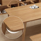 Solid Pinewood Office Writing Table Modern Rectangle Meeting Table