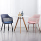 Silla de plástico sillón de la sala de cocina escandinava de comedor