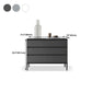 Servizio da pranzo in legno moderno ingegnerizzato 3-Drawer Server buffet 31,5 "l x 15,7" W x 25 "H