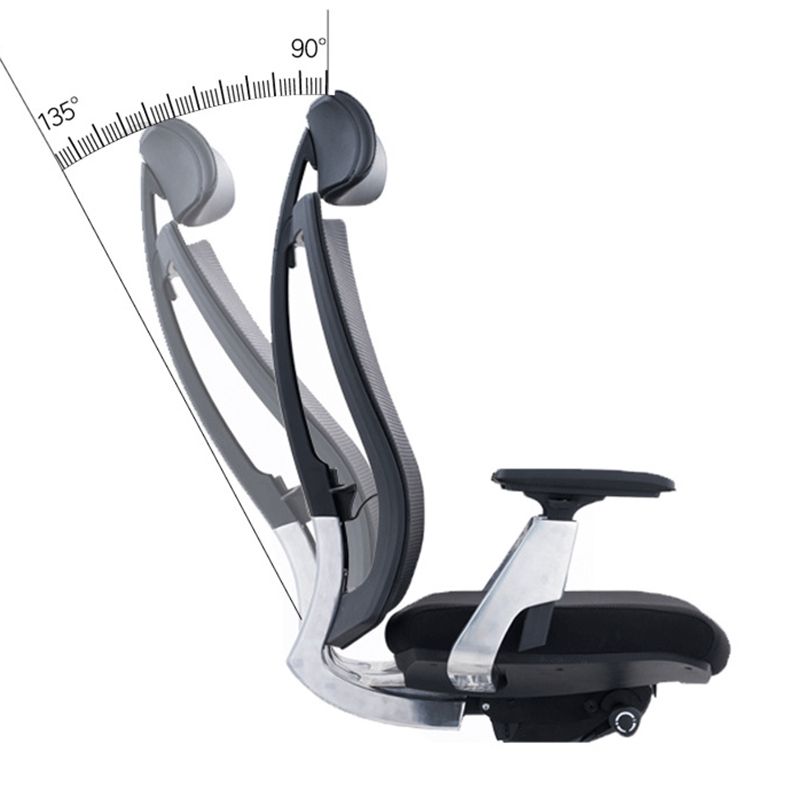 Removable Arms Desk Chair Modern Ergonomic No Distressing Office Chair with Wheels Clearhalo 'furn' 'furn_office_chair' 'Furniture' 'Office Chairs' 'Office Furniture' 'office_chair' 1200x1200_8fb9c5d8-e4ba-4695-83e3-87616c49392d
