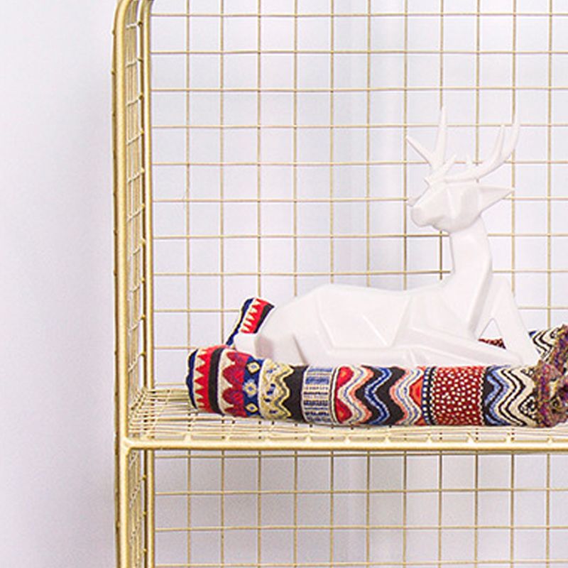 Glamakzent Tisch Nachttisch antikes Finish -Bett Nachttisch mit Regalen