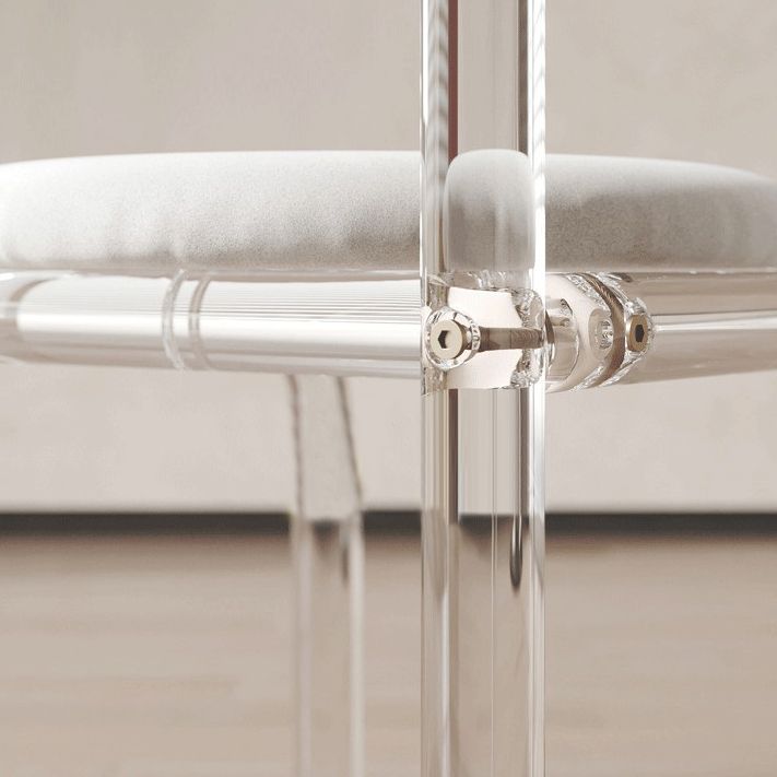 Modern Simple Side Chair Plastic Frame Side Dining Chair for Home Use Clearhalo 'Dining Chairs' 'Dining Tables & Seating' 'dining_chair' 'furn' 'furn_dining_chair' 'Furniture' 'Kitchen & Dining Furniture' 1200x1200_8fbd9158-247c-4937-865d-0f03ae737c21