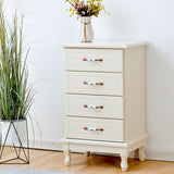 15,74 "cassa di accento largo con cassetti in legno massiccio con gambe di cabriole