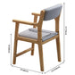 Wood Scandinavian Style Dining Chairs Home Open Back Dining Side Chair with Arm Clearhalo ' kitchen&dining_furn' 'Dining Chairs' 'Dining Tables & Seating' 'dining_chair' 'furn' 'furn_dining_chair' 'Furniture' 'furniture_dining_chair' 'Kitchen & Dining Furniture' 'kitchen' 1200x1200_8fc13168-dbc4-4ba8-95c4-56e9e9e9f202