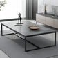 Trestle Type Base Rectangular Slate Table Board Ornate Style Coffee Table Clearhalo 'Coffee & Accent Tables' 'Coffee Tables' 'coffee_tables' 'furn' 'furn_coffee_tables' 'Furniture' 'Living Room Furniture' 1200x1200_8fc2dbee-4d7c-46e7-bb05-fb12db248e7e