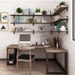 Solid Wood Computer Desk Industrial Style L-Shape Office Desk with Storage and Drawer Clearhalo 'furn' 'furn_office_desk' 'Furniture' 'Office Desks' 'Office Furniture' 'office_desk' 1200x1200_8fc614b1-2679-40a7-8aff-80c6530f7171