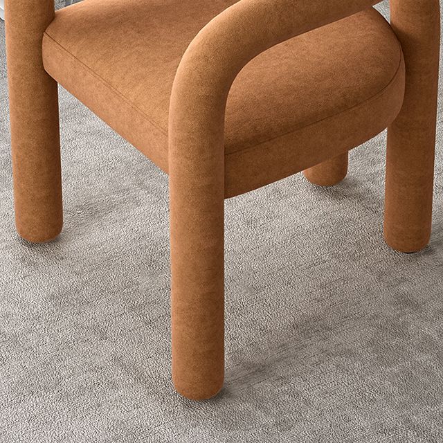 Glam Style Design Cashmere Chair Fork Bone Back Arm Kitchen Dining Chairs Clearhalo ' kitchen&dining_furn' 'Dining Chairs' 'Dining Tables & Seating' 'dining_chair' 'furn' 'furn_dining_chair' 'Furniture' 'furniture_dining_chair' 'Kitchen & Dining Furniture' 'kitchen' 1200x1200_8fc8f223-7e97-4834-ad11-a165b47bbe1d