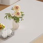Pièces modernes 1/3/4/5/7 Pièces Table à manger Set Pierre Rectangle Meubles en blanc