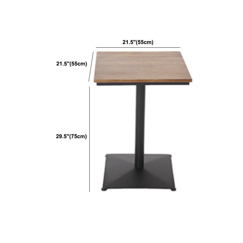 Industrial 1/3/4/5 Pieces Bar Table Set Round Pine Wood Counter Table with Stools for Cafe Clearhalo 'Bar Furniture' 'furn' 'furn_home_bar_bar_sets' 'Furniture' 'Home Bars & Bar Sets' 'home_bar_bar_sets' 'Kitchen & Dining Furniture' 1200x1200_8fcb05bf-6261-4013-9a81-ab06da6b52ae