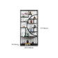 9.84"W Bookshelf Black Open Back Modern Style Bookcase for Home Office Clearhalo 'Bookcases' 'furn' 'furn_bookcases' 'Furniture' 'furniture_bookcases' 'Office Furniture' 1200x1200_8fcc7f5f-60ba-469f-a449-b7befecf0402