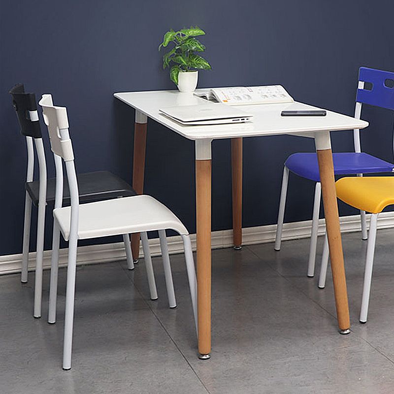 Contemporary Plastic Dining Room Chairs Open Back Dining Side Armless Chair for Restaurant Use Clearhalo ' kitchen&dining_furn' 'Dining Chairs' 'Dining Tables & Seating' 'dining_chair' 'furn' 'furn_dining_chair' 'Furniture' 'furniture_dining_chair' 'Kitchen & Dining Furniture' 'kitchen' 1200x1200_8fcdbd2f-05a6-4818-ab8f-fa8ef12474f4