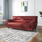Polish Finish Sofa Pure Color Pillow Top Arm Sofa For Bonus Room Clearhalo 'furn' 'furn_sofas' 'Furniture' 'furniture_sofas' 'kitchen' 'kitchen_sofas' 'Living Room Furniture' 'Sofa' 'sofas' 1200x1200_8fd290af-c373-44fc-ab9e-0c47743b9336