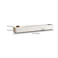 Meuble TV en bois Console TV contemporaine avec 4 tiroirs