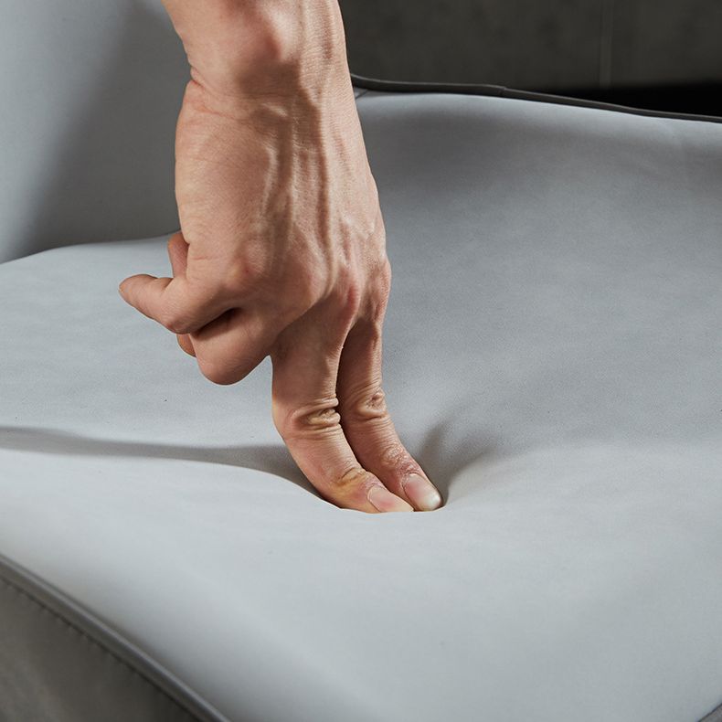 Minimalist Style Leather Dining Arm Chairs Wingback Dining Chairs (Set of 2) Clearhalo ' kitchen&dining_furn' 'Dining Chairs' 'Dining Tables & Seating' 'dining_chair' 'furn' 'furn_dining_chair' 'Furniture' 'furniture_dining_chair' 'Kitchen & Dining Furniture' 'kitchen' 1200x1200_8fd92c43-2ae2-48d8-8f45-d876105fe32b