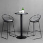 Modern 1/3 Pieces Bar Table Set Round Stone Counter Table with Backrest Stools Clearhalo 'Bar Furniture' 'furn' 'furn_home_bar_bar_sets' 'Furniture' 'Home Bars & Bar Sets' 'home_bar_bar_sets' 'Kitchen & Dining Furniture' 1200x1200_8fda0ee1-5b83-4d04-a5bc-a090778e3ec4