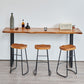 Modern Rectangle Solid Wood Bar Table Set 1/2/4/5/9 Pieces Counter Table with Stools Clearhalo 'Bar Furniture' 'furn' 'furn_home_bar_bar_sets' 'Furniture' 'Home Bars & Bar Sets' 'home_bar_bar_sets' 'Kitchen & Dining Furniture' 1200x1200_8fdc424c-67ca-47a2-a717-955df094cc42