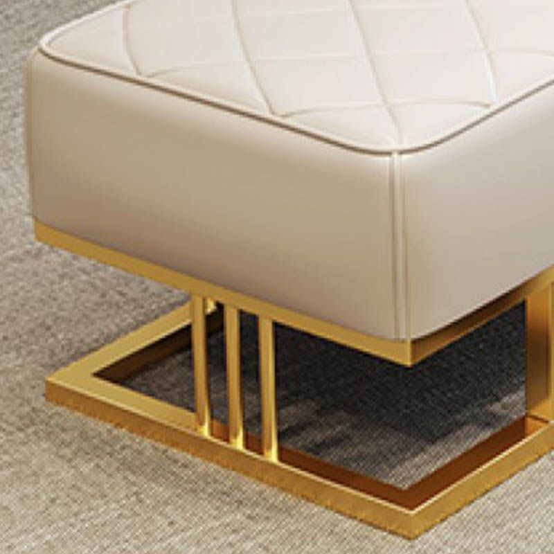 Gedempelde zitbank rechthoekinvoerwegen en slaapkamerbank, 18 "W