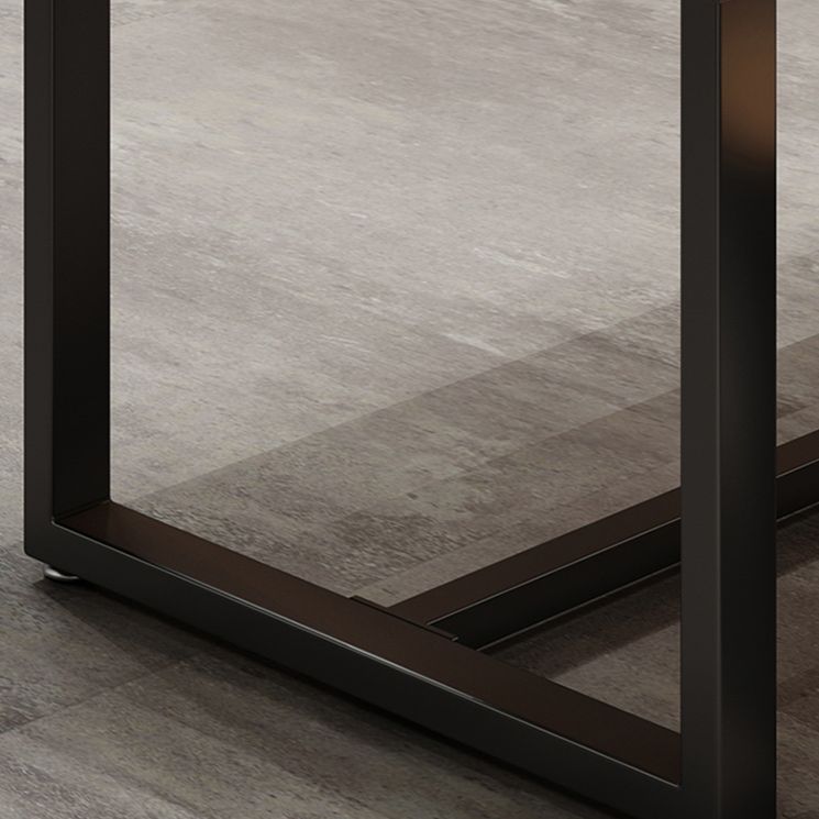 Industrial Style Solid Wood Dining Set with Traditional Height Table and Trestle Base Clearhalo 'Dining Room Sets' 'Dining Tables & Seating' 'dining_room_set' 'furn' 'furn_dining_room_set' 'Furniture' 'furniture_dining_room_set' 'Kitchen & Dining Furniture' 'kitchen&dining_furn' 'kitchen' 1200x1200_8fe00992-4c2e-403e-84b1-89dbf14f87a9