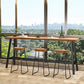 Modern Bar Table Set 1/2/4 Pcs Pine Solid Wood Bar Table and Backless Stools Clearhalo 'Bar Furniture' 'furn' 'furn_home_bar_bar_sets' 'Furniture' 'Home Bars & Bar Sets' 'home_bar_bar_sets' 'Kitchen & Dining Furniture' 1200x1200_8fe09181-1991-4150-8567-2cc92a6c58e2