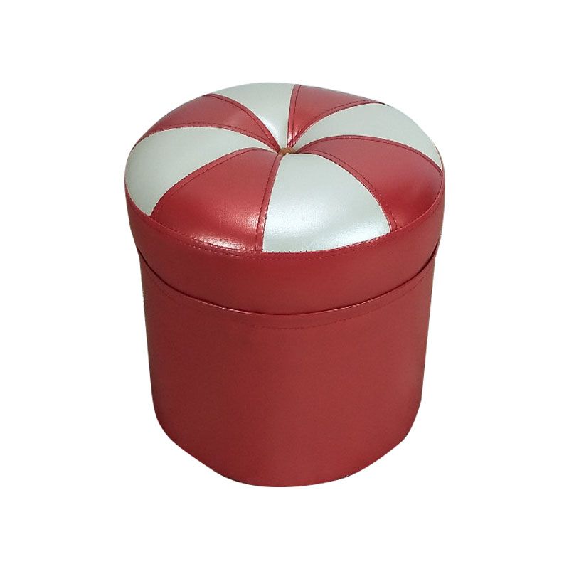 Modern Leather Pouf Water Resistant Round Pouf for Drawing Room Clearhalo 'furn' 'furn_ottomans_poufs' 'Furniture' 'Living Room Furniture' 'Ottomans & Poufs' 'ottomans_poufs' 1200x1200_8fe0d122-9986-464f-85e9-99bac160d17b