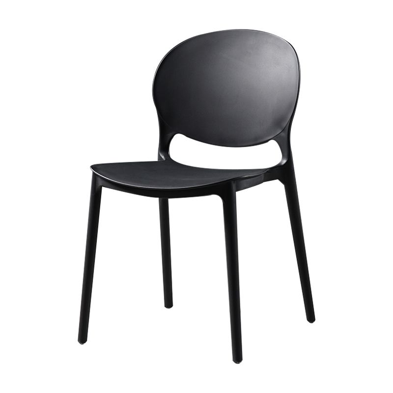 Nordic Style Plastic Dining Chairs Dining Armless Side Chair for Kitchen (Set of 2) Clearhalo ' kitchen&dining_furn' 'Dining Chairs' 'Dining Tables & Seating' 'dining_chair' 'furn' 'furn_dining_chair' 'Furniture' 'furniture_dining_chair' 'Kitchen & Dining Furniture' 'kitchen' 1200x1200_8fe11223-39a0-4726-b5b1-4d9555f4cc03