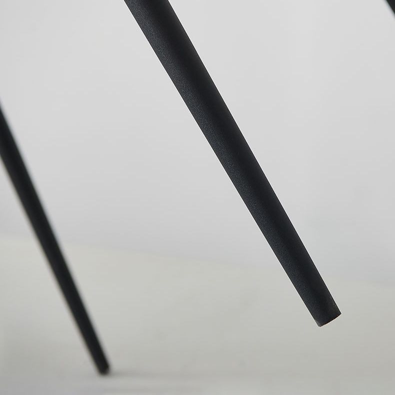 Contemporary Style Metal Chair Set Kitchen Dining Solid Back Side Chairs (Set of 2) Clearhalo ' kitchen&dining_furn' 'Dining Chairs' 'Dining Tables & Seating' 'dining_chair' 'furn' 'furn_dining_chair' 'Furniture' 'furniture_dining_chair' 'Kitchen & Dining Furniture' 'kitchen' 1200x1200_8fe96b40-cddf-43a5-a146-591674cc8770