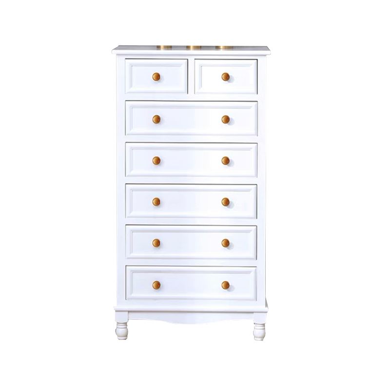 引き出しの長方形のアクセントチェストを備えた現代のチェストノブソリッドウッド