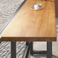 Industrial Bar Table Set 1/7 Pieces Rectangle Pine Wood Counter Table with High Stools Clearhalo 'Bar Furniture' 'furn' 'furn_home_bar_bar_sets' 'Furniture' 'Home Bars & Bar Sets' 'home_bar_bar_sets' 'Kitchen & Dining Furniture' 1200x1200_8ff135a2-16a0-4ea8-91a9-9ff466415e82