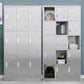 Metal Storage Cabinet for Bathroom Modern Cabinet with Hinged Doors Clearhalo 'Armoires & Wardrobes' 'armoires_wardrobes' 'Bedroom Furniture' 'furn' 'furn_armoires_wardrobes' 'Furniture' 1200x1200_8ff4ae84-646f-4c27-ab93-d96d0176b3c2