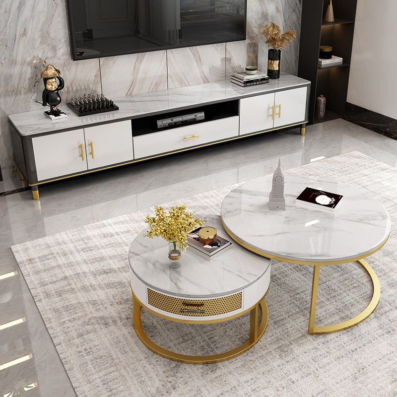 Modern Stone TV Media Stand Wooden Open Shelving 16" W TV Stand with Splayed Legs Clearhalo 'furn' 'furn_tv_stands_entertainment_centers' 'Furniture' 'Living Room Furniture' 'TV Stands & Entertainment Centers' 'TV Stands & Media Storage Furniture' 'tv_stands_entertainment_centers' 1200x1200_8ff6661d-f1bd-446b-9bf0-9fc9704fd32d