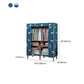 Metal Wardrobe Armoire with Legs Modern Wardrobe Closet with Shelves