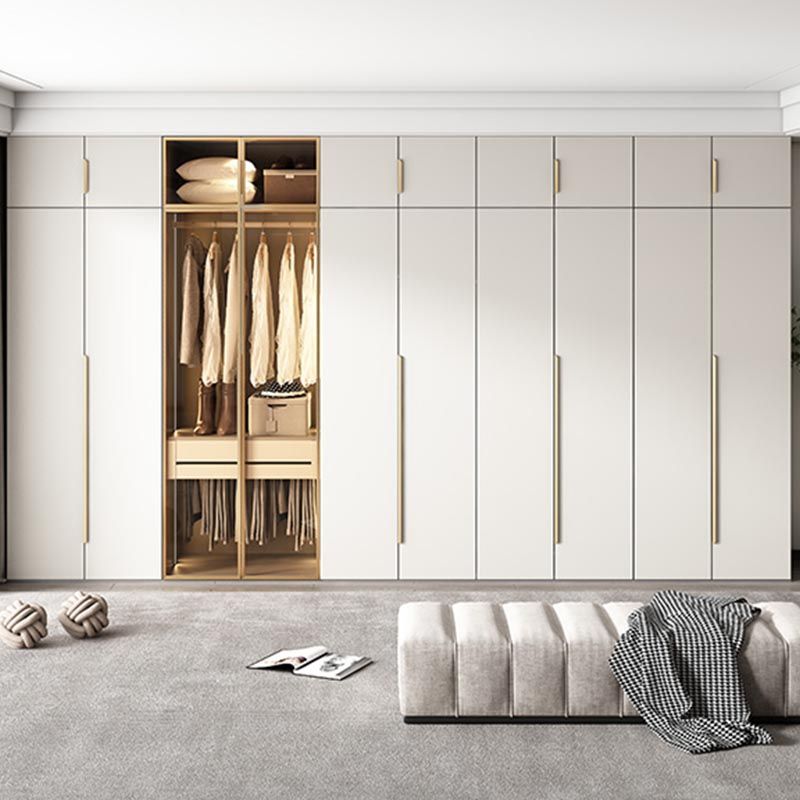 Mobile per finitura a specchio con porte di vetro grigio mobile per interni contemporanei