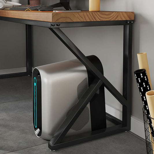 29,25 inch H Modern Office Desk L-Shape Solid Wood Writing Desk