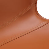 Tabouret de bar réglable en cuir tabouret de comptoir de dossier glam pour Bristol